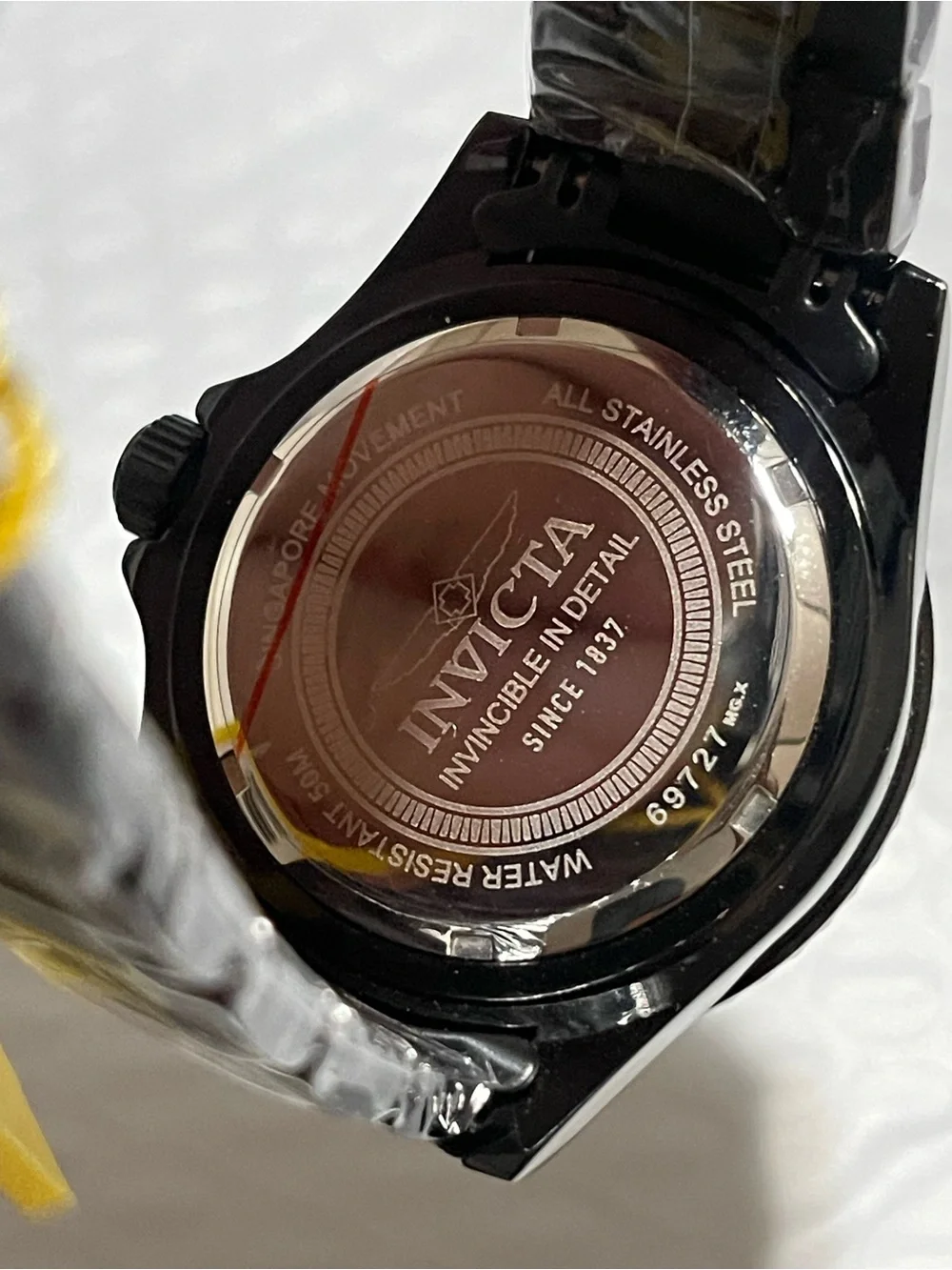 Invicta Specialty Velario Men's Watch - 41mm. Black X Black new
